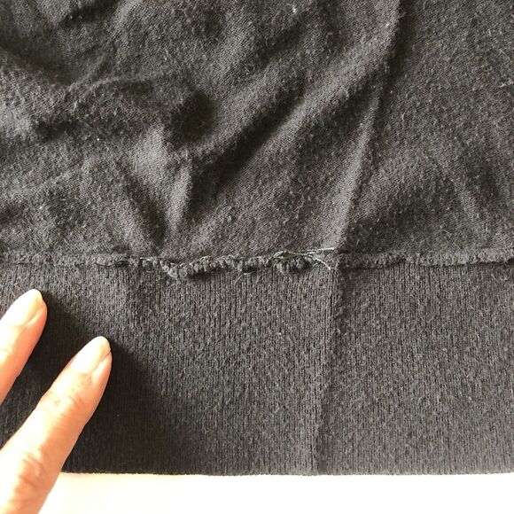 Halogen For Encore Cashmere Blend Open Front Cardigan Black Size 1X - Picture 10 of 14